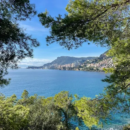 Shangri-la - Entree & Terrasse Privatives - Vue - Parking * Menton