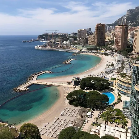 Shangri-la - Entree & Terrasse Privatives - Vue - Parking Pensjonat Mentona
