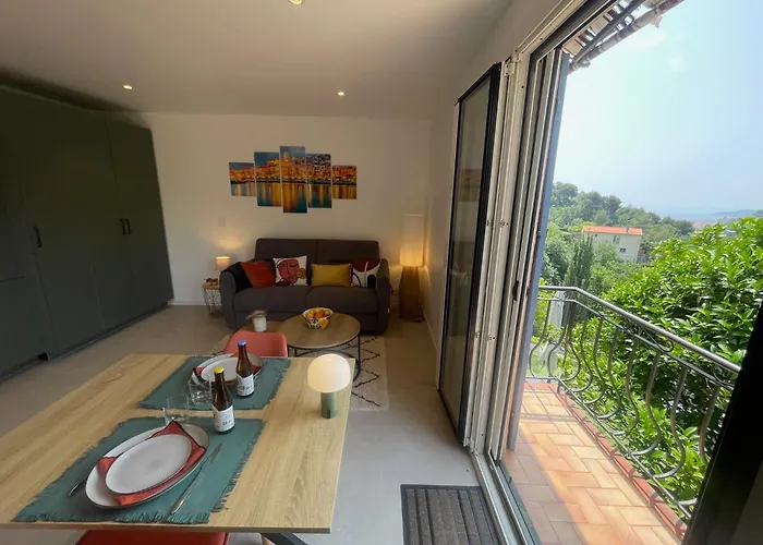 Shangri-la - Calme - Confort - Vue - Pkg - Wifi Gæstehus *