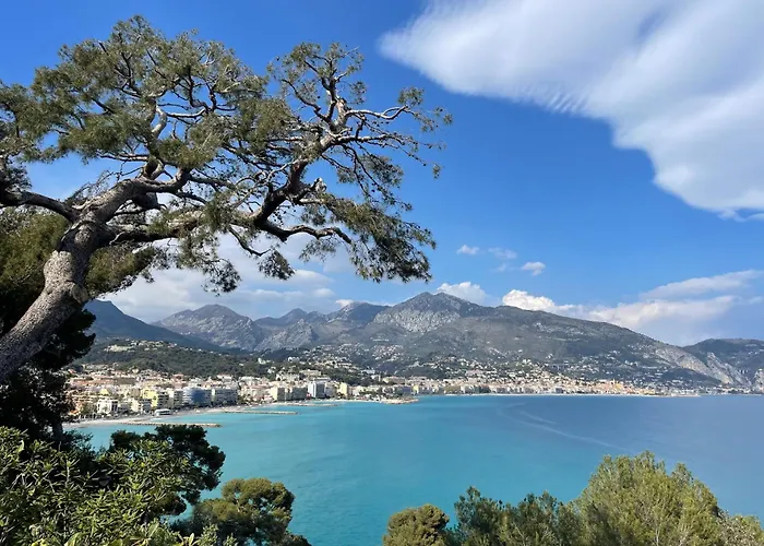 Shangri-la - Calme - Confort - Vue - Pkg - Wifi Menton